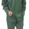 Men's 2 Piece Long Sleeve Walking Suit In Hunter Green -Shirts Sales Store 12th floor 17s